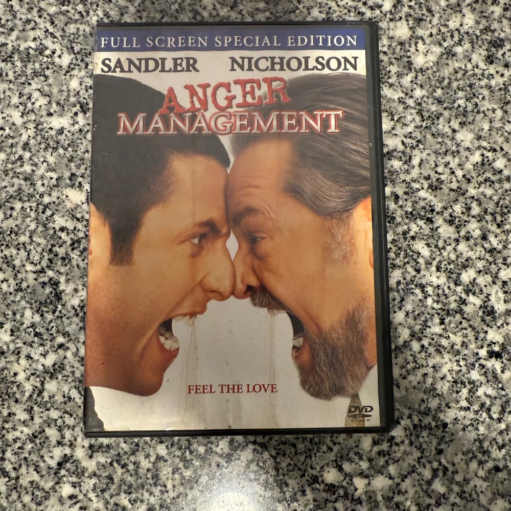 Anger Management‎ Full Screen Special Edition DVD Adam Sandler
